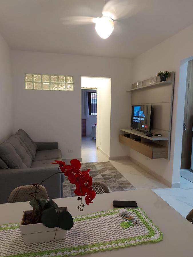 Apto Aconchegante Pe Na Areia 과루자 외부 사진
